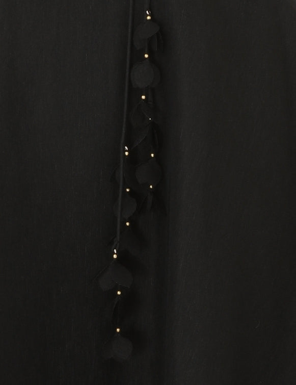 ZIMMERMANN Natura Midi Corset Dress in Black