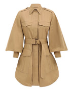 Zimmermann 
ILLUMINATE CARGO MINI DRESS