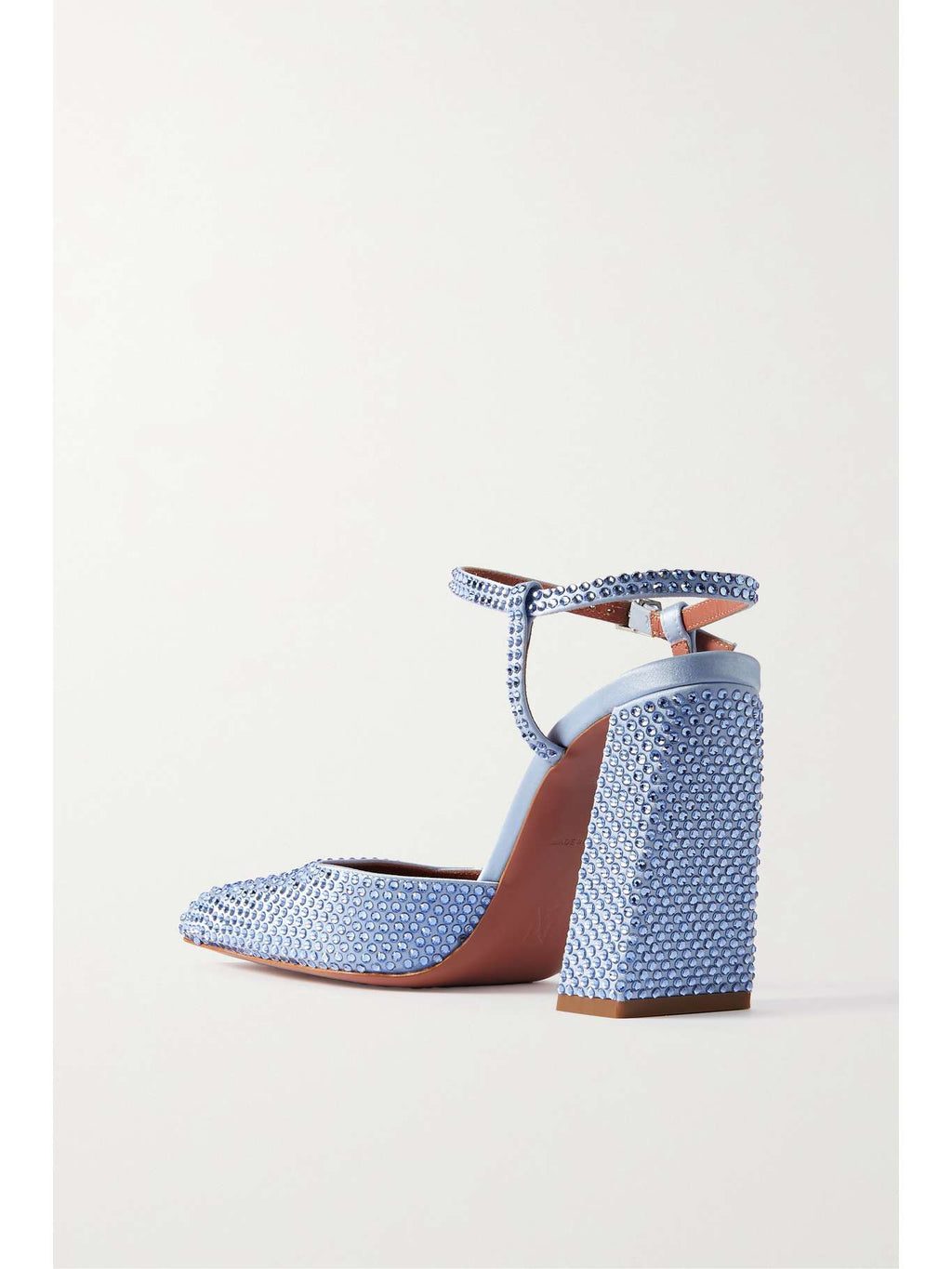 AMINA MUADDI CHARLOTTE CRYSTAL PUMP