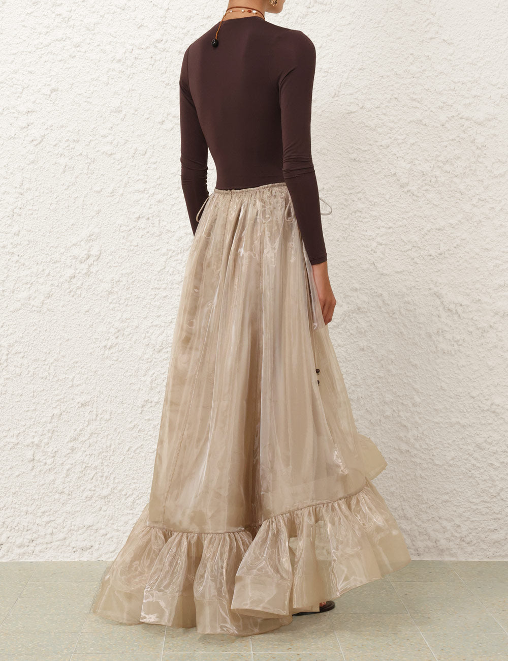 ZIMMERMANN
Dawning Flounce Maxi Skirt