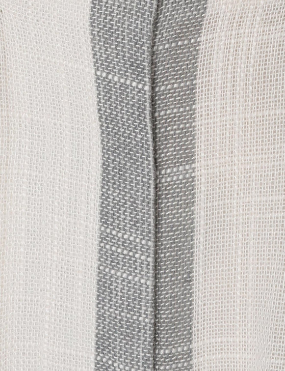 ZIMMERMANN Matchmaker Pin Tuck Pant in Blue/Cream Stripe