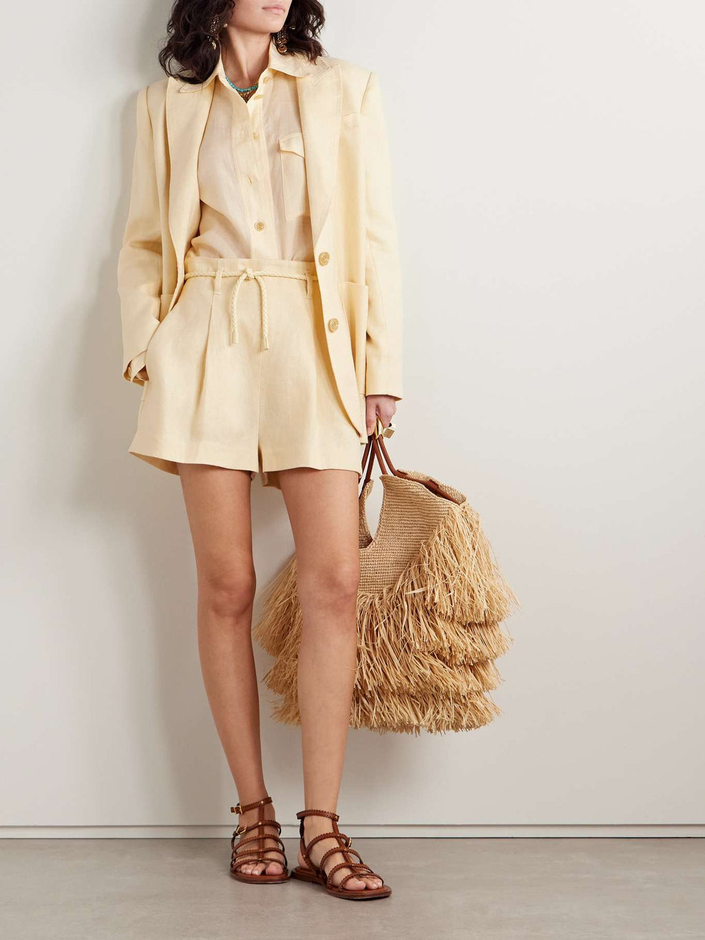 ZIMMERMANN 
Illuminate Linen Blazer