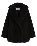 MAX MARA
Olga Teddy Bear Short Coat – Black