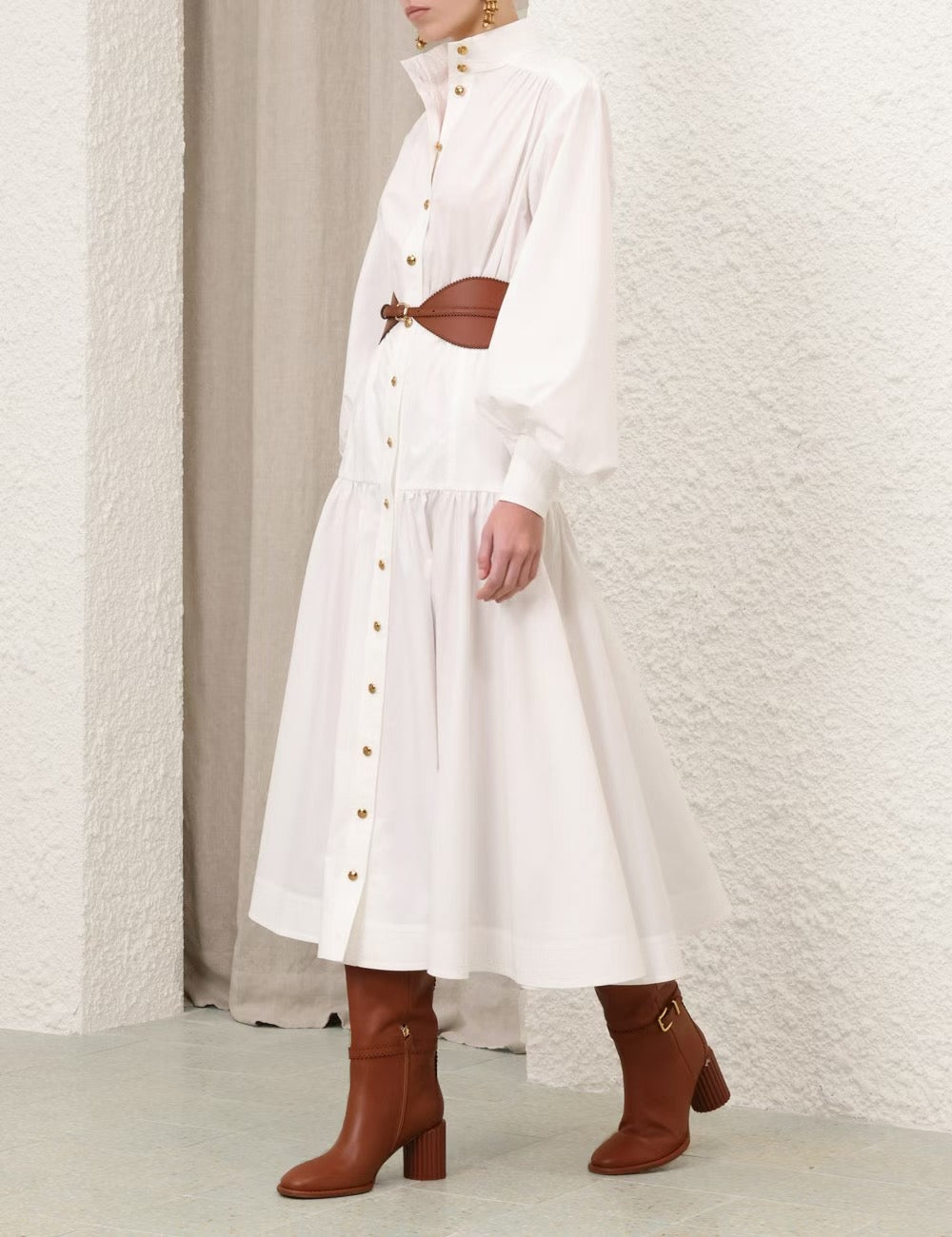 ZIMMERMANN Utility Midi Dress