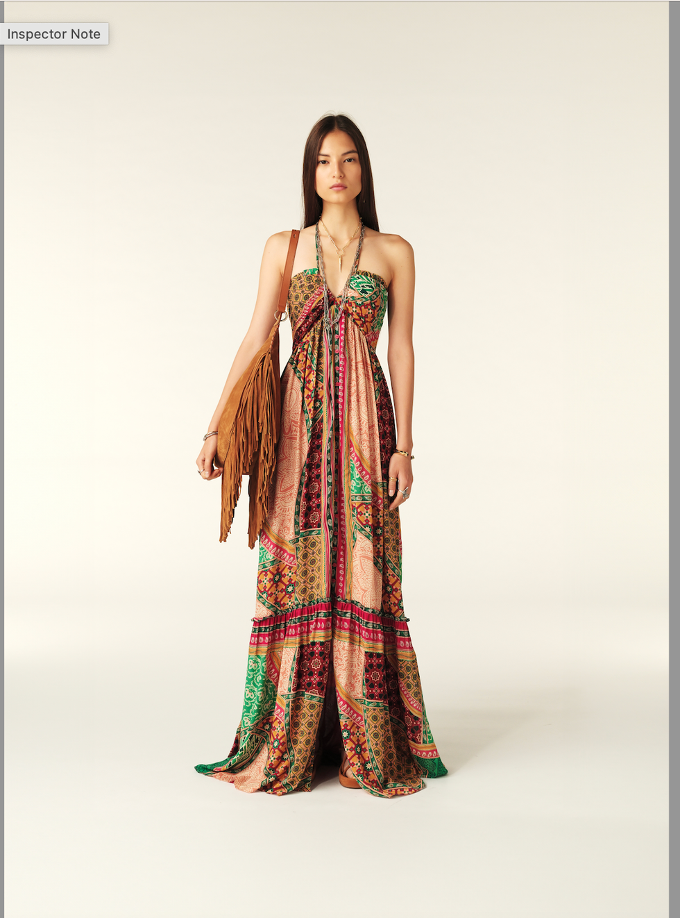 Платье макси BA&amp;SH Fran