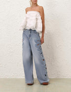ZIMMERMANN – Alchemy Appliqué Relaxed Flare