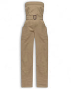 ALESSANDRO CHLOE

Off-the-Shoulder Cotton Jumpsuit 