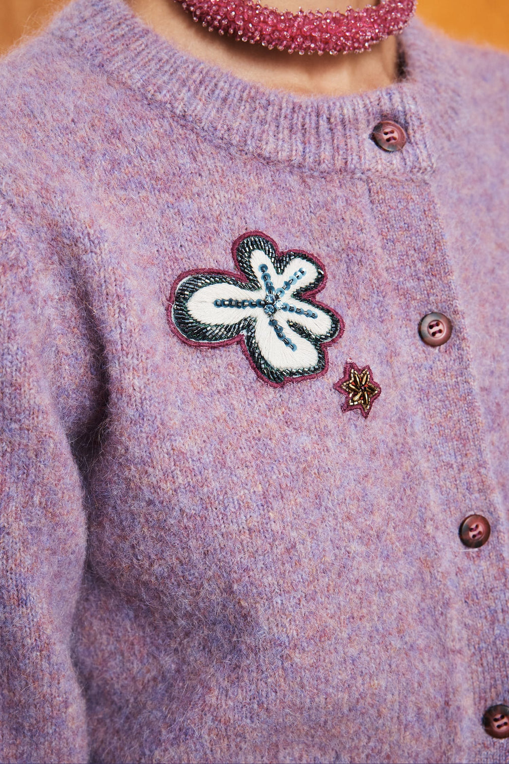 ALÉMAIS REGGIE CROPPED CARDIGAN