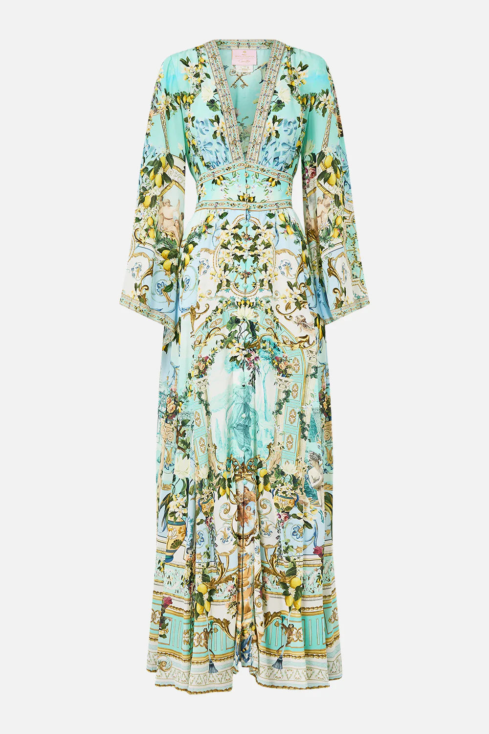 CAMILLA + The White Lotus Crystal Maxi Dress