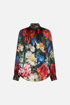 Camilla Raglan Button Up blouse
