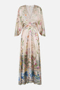 CAMILLA Petal Sleeve Long Dress – Palacio Playground
