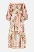 CAMILLA Bow Sleeve Maxi Dress – Lisbon Lullaby