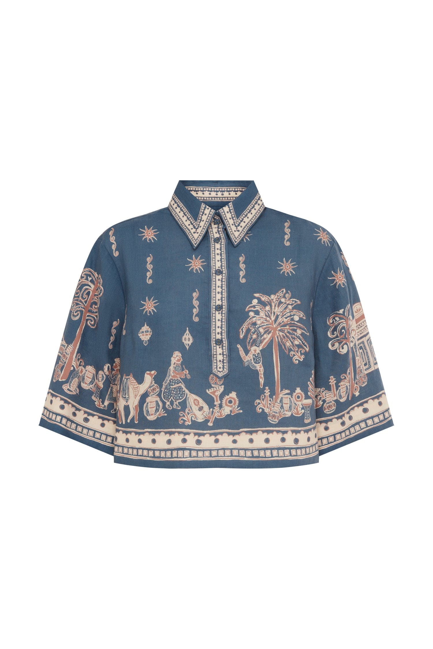 ALÉMAIS – Acacia Cropped Shirt