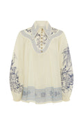 ALÉMAIS – Villa Romantica Blouse