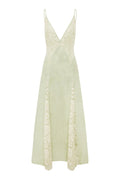 ALÉMAIS – Apollonia Pistachio Slip Dress