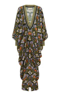 ALÉMAIS – Cece Floral Silk Kaftan