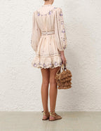 ZIMMERMANN – Patience Plunge Mini Dress