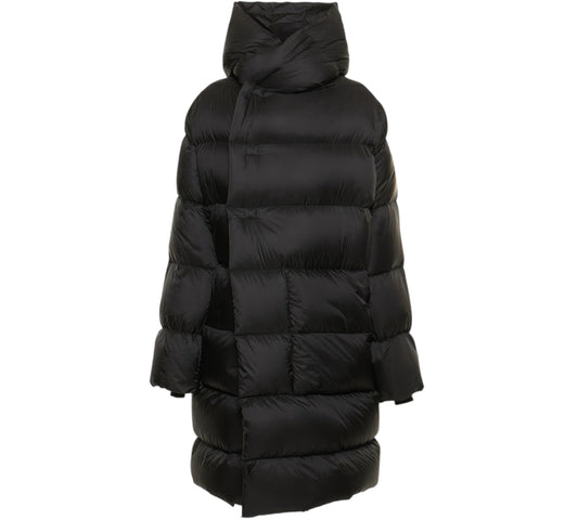 RICK OWENS Feather-Down Buttoned Padded Coat