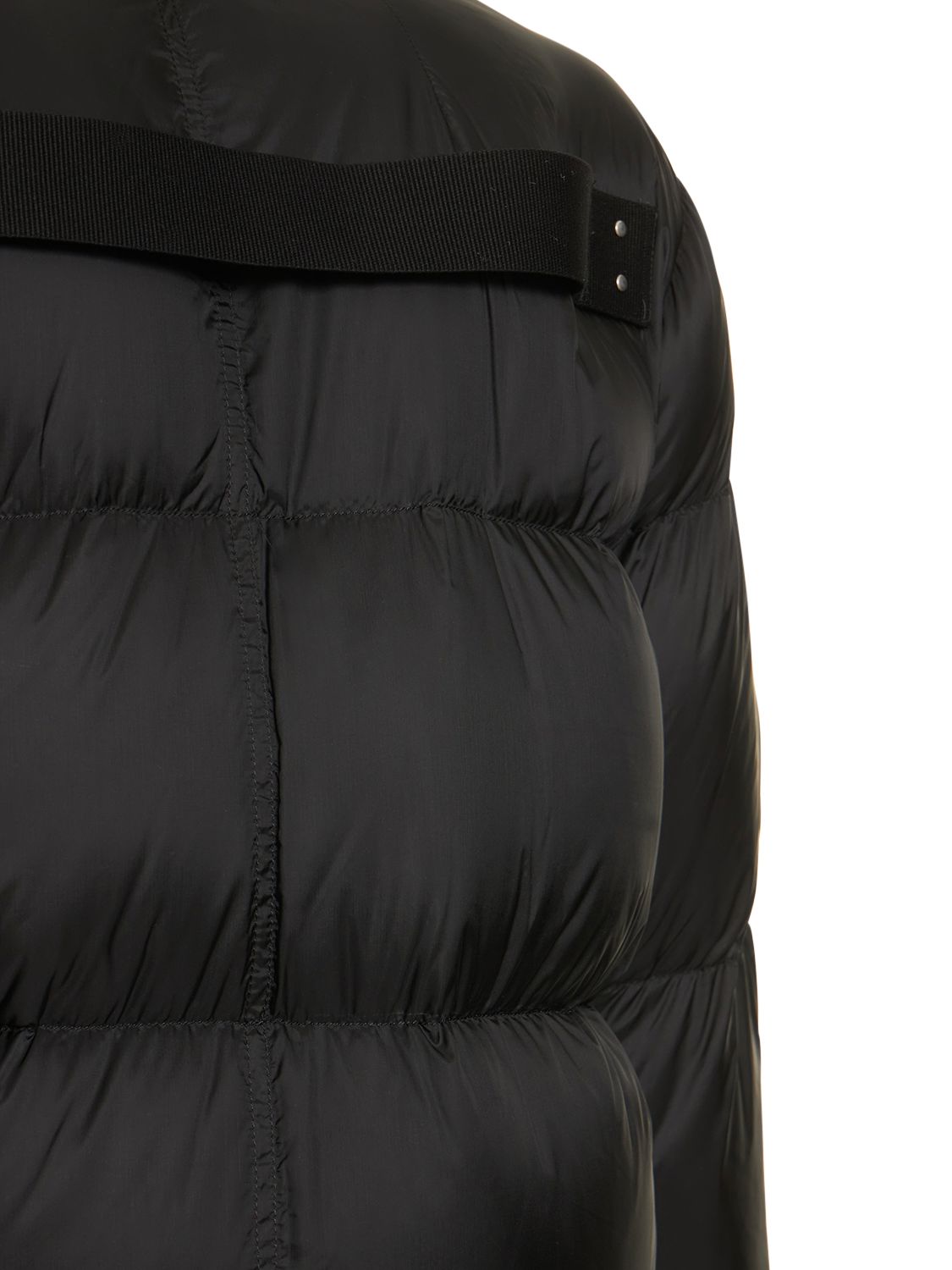 RICK OWENS Feather-Down Buttoned Padded Coat
