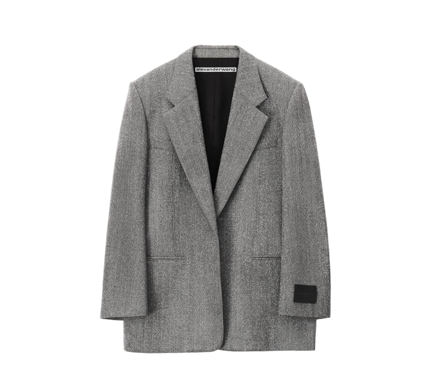 ALEXANDER WANG Oversized blazer in herringbone tailoring
