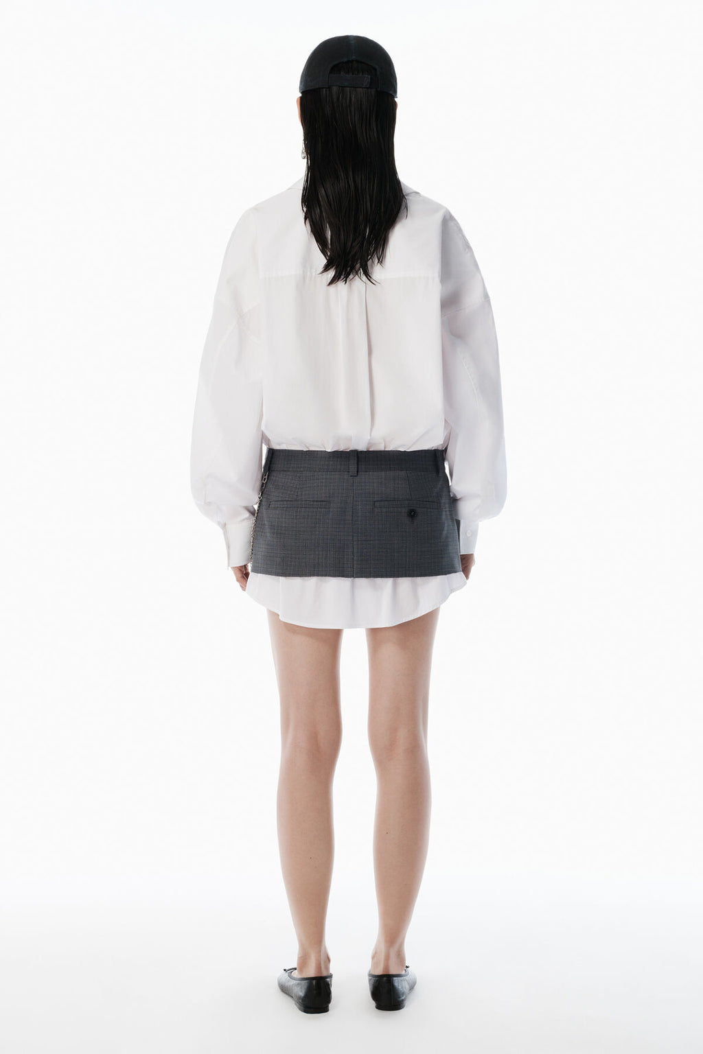 ALEXANDER WANG

Grey & White Pre-Styled Shirtdress
