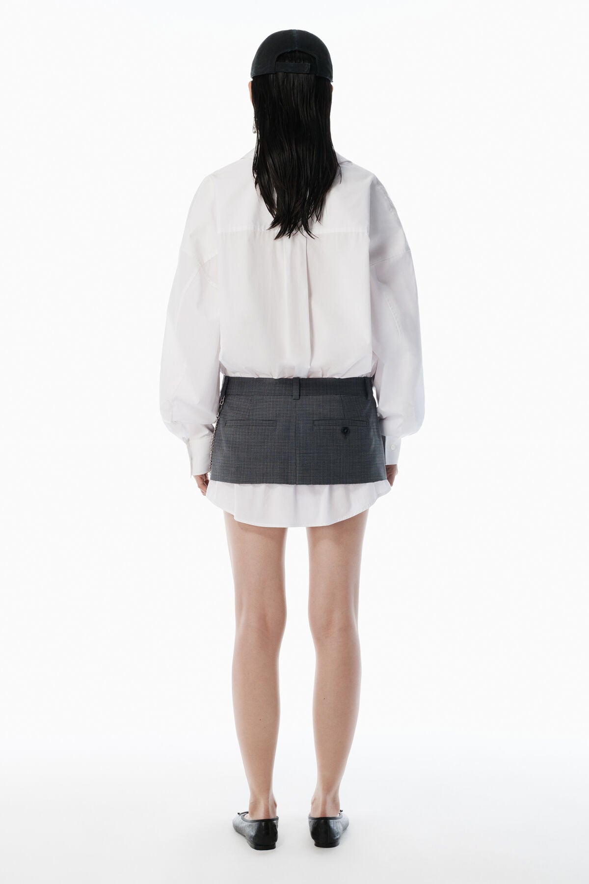 ALEXANDER WANG

Grey & White Pre-Styled Shirtdress