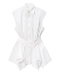 ALEXANDER WANG

White Pre-Styled Cotton Shirtdress