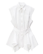 ALEXANDER WANG

White Pre-Styled Cotton Shirtdress
