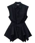ALEXANDER WANG

Black Pre-Styled Cotton Shirtdress