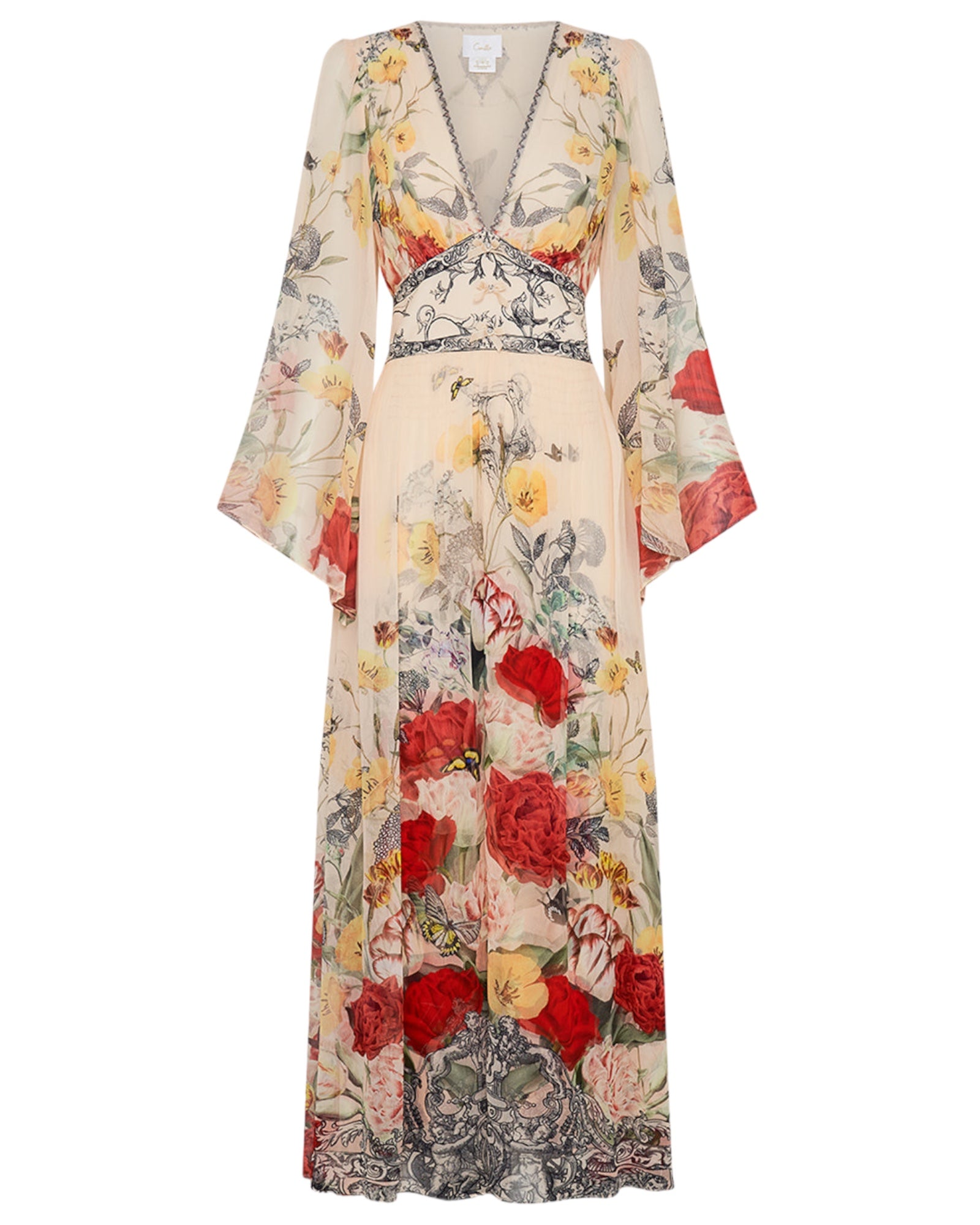 Camilla Flared Sleeve Dress