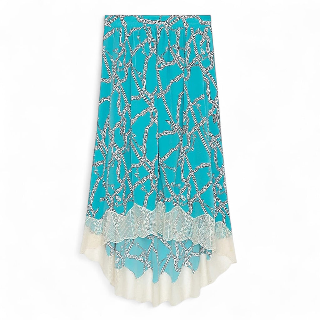ZADIG & VOLTAIRE
Joslin Chain-Print Silk Midi Skirt