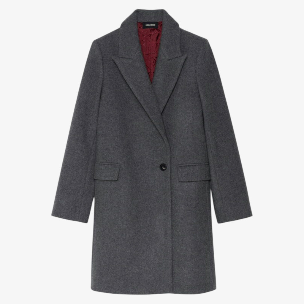 ZADIG & VOLTAIRE
Miewl Wool-Blend Coat
