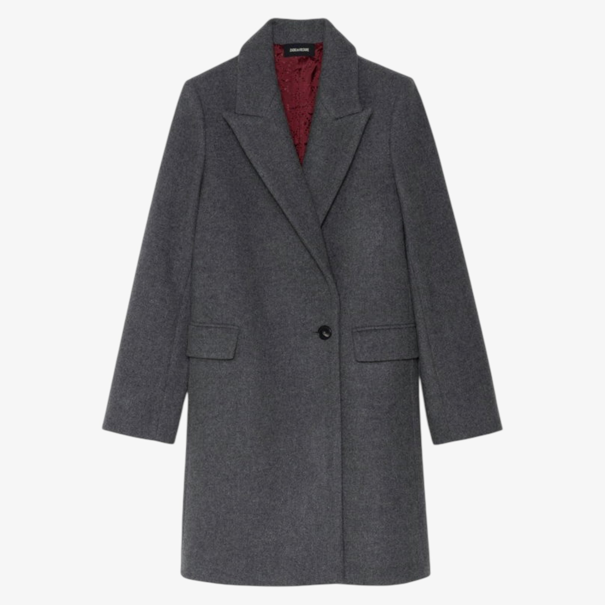 ZADIG & VOLTAIRE
Miewl Wool-Blend Coat