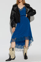 ZADIG & VOLTAIRE Joslin Silk Midi Skirt