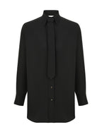 ZIMMERMANN Relaxed Tie Shirt – Black