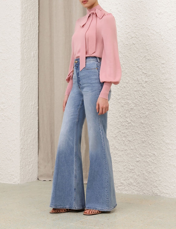 ZIMMERMANN Flare Jean – Dawn Blue