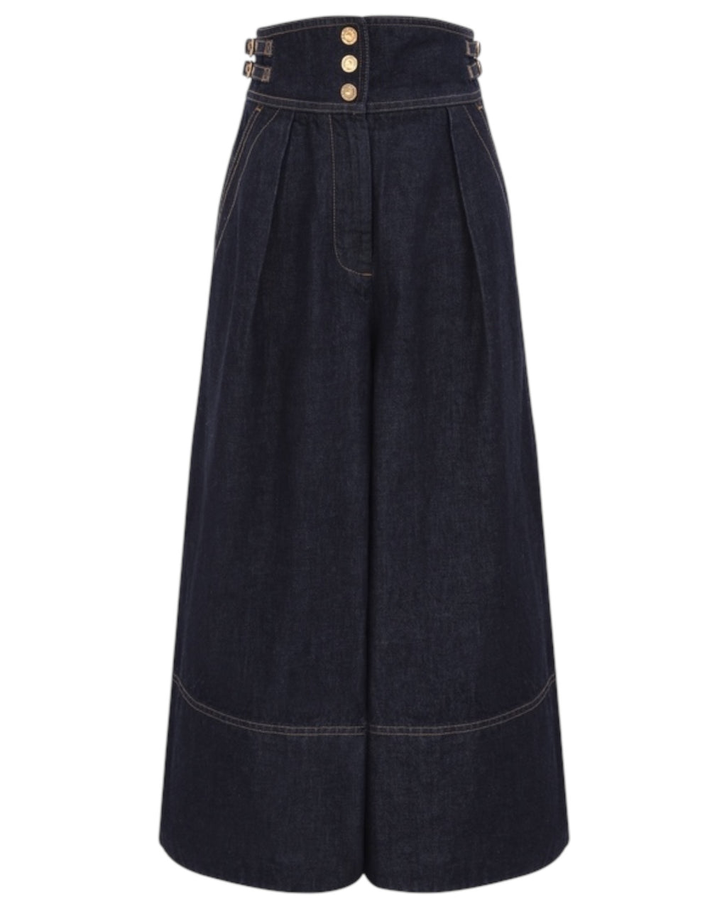 ZIMMERMANN Denim Culotte – Night Sky