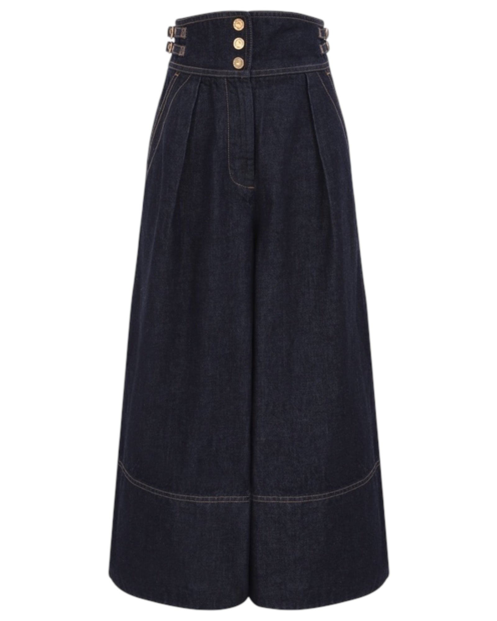 ZIMMERMANN Denim Culotte – Night Sky