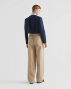 PRADA Single-breasted tricotine jacket