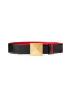 VALENTINO GARAVANI
One Stud reversible leather belt 40MM