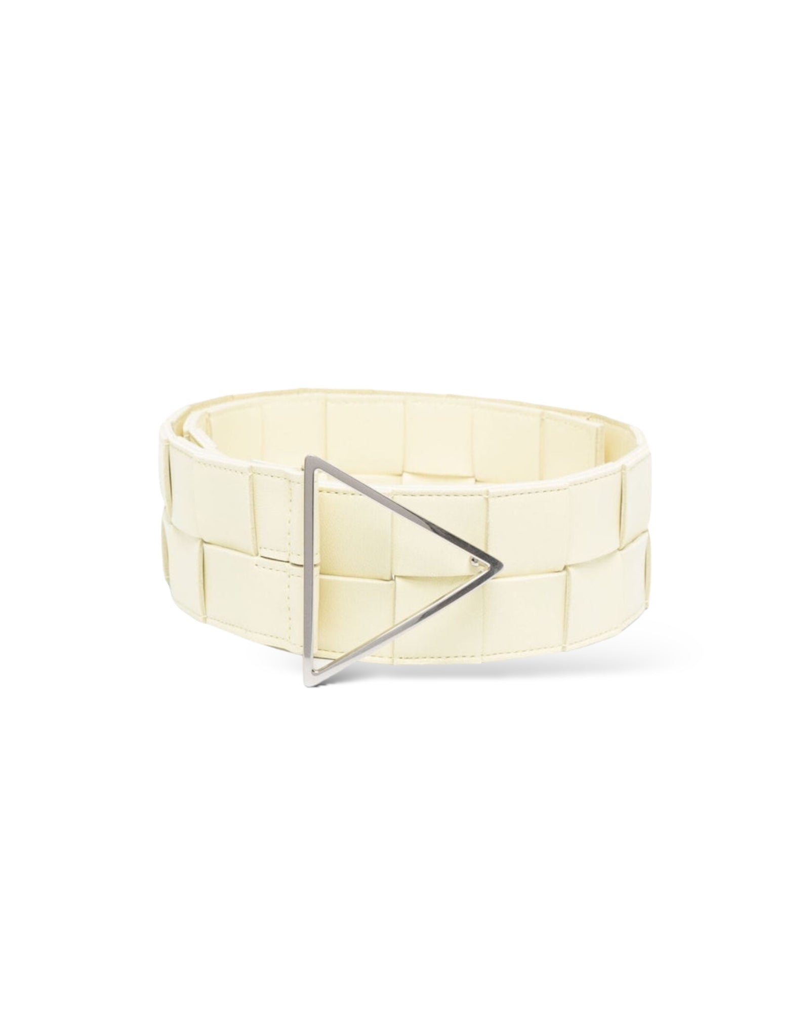 БОТТЕГА ВЕНЕТА

 Белый пояс Maxi Intreccio