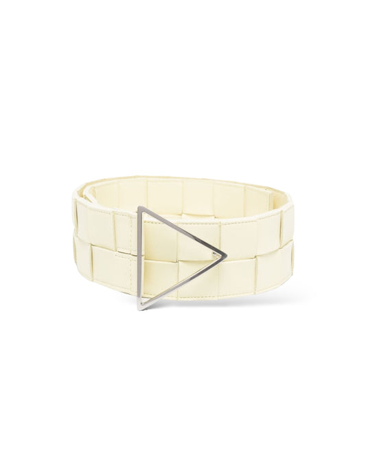BOTTEGA VENETA

Maxi Intreccio White Belt