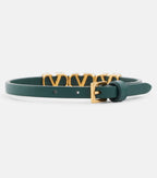 VALENTINO GARAVANI
VLogo embellished leather bracelet