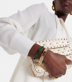VALENTINO GARAVANI
VLogo embellished leather bracelet