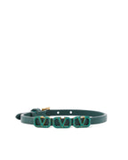 VALENTINO GARAVANI
VLogo embellished leather bracelet