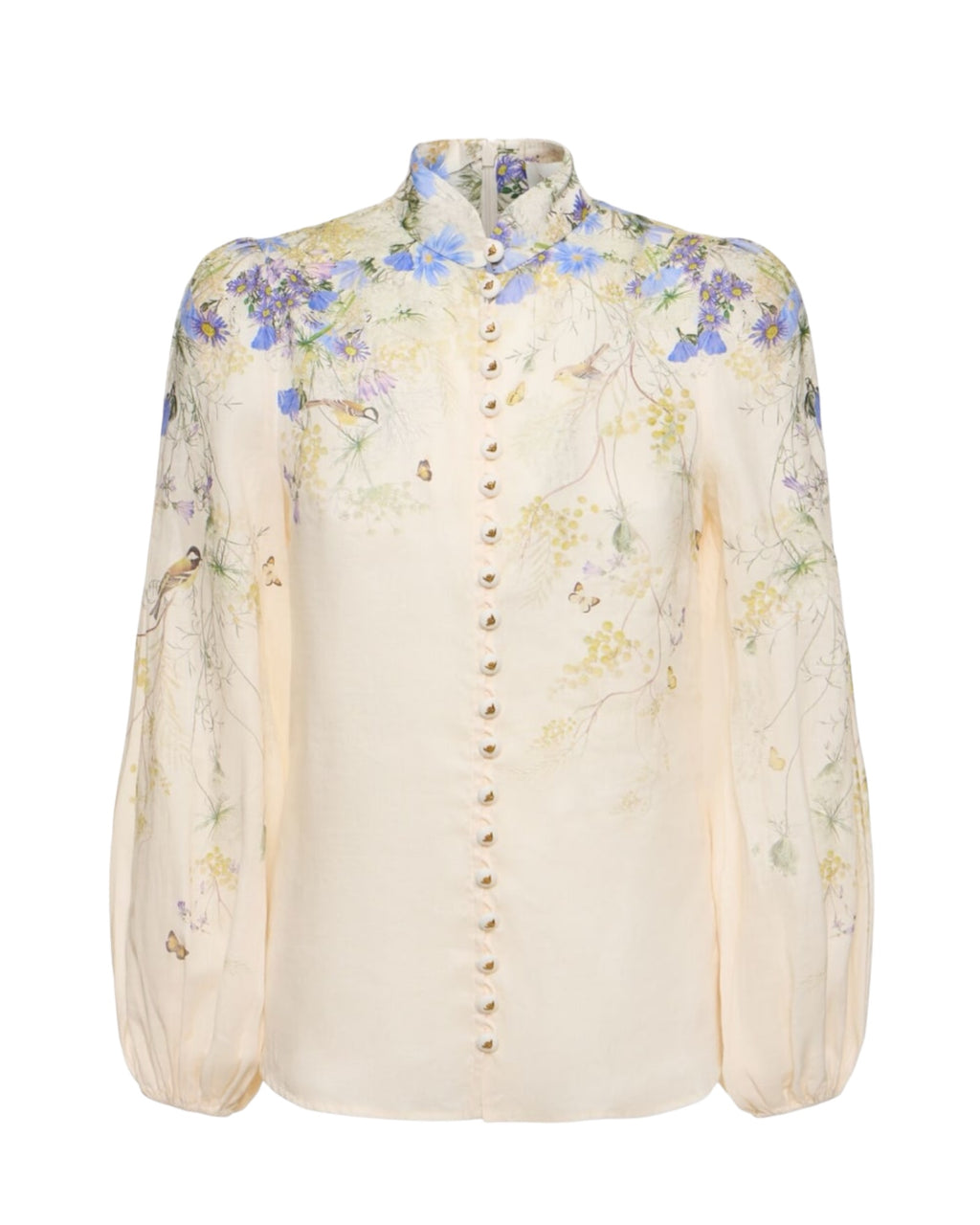 ZIMMERMANN Harmony Blouse in Citrus Butterflies