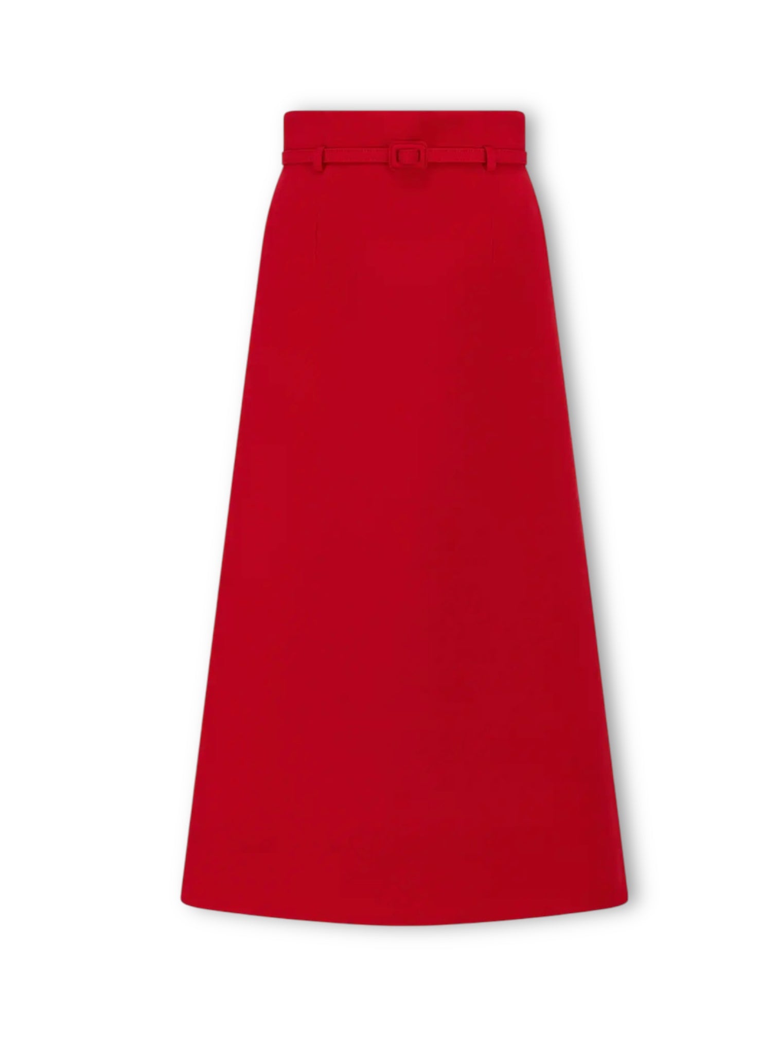 DIOR Silk midi skirt