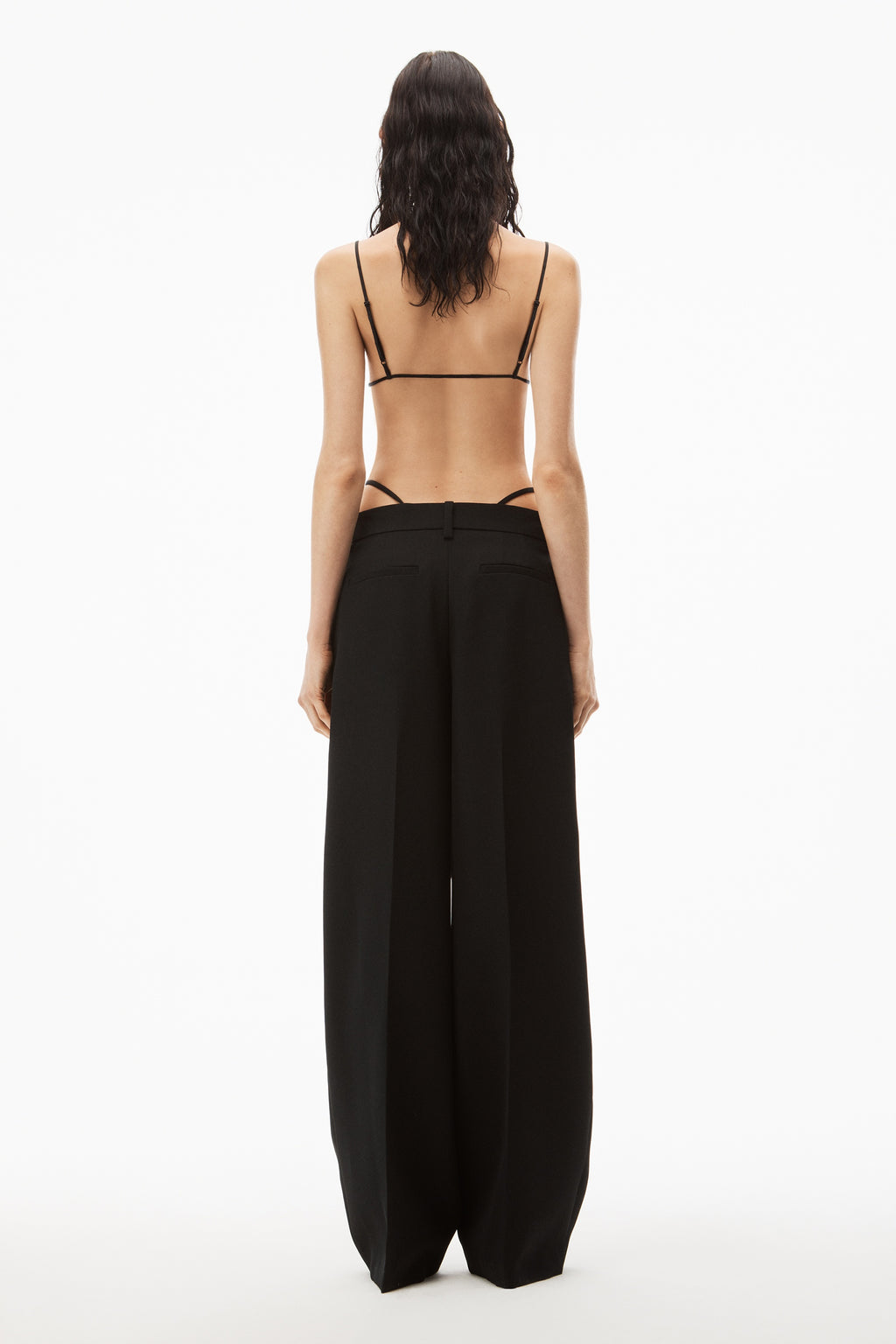 ALEXANDER WANG
G-STRING TROUSER IN WOOL TAILORING