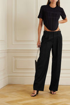 ALEXANDER WANG
G-STRING TROUSER IN WOOL TAILORING