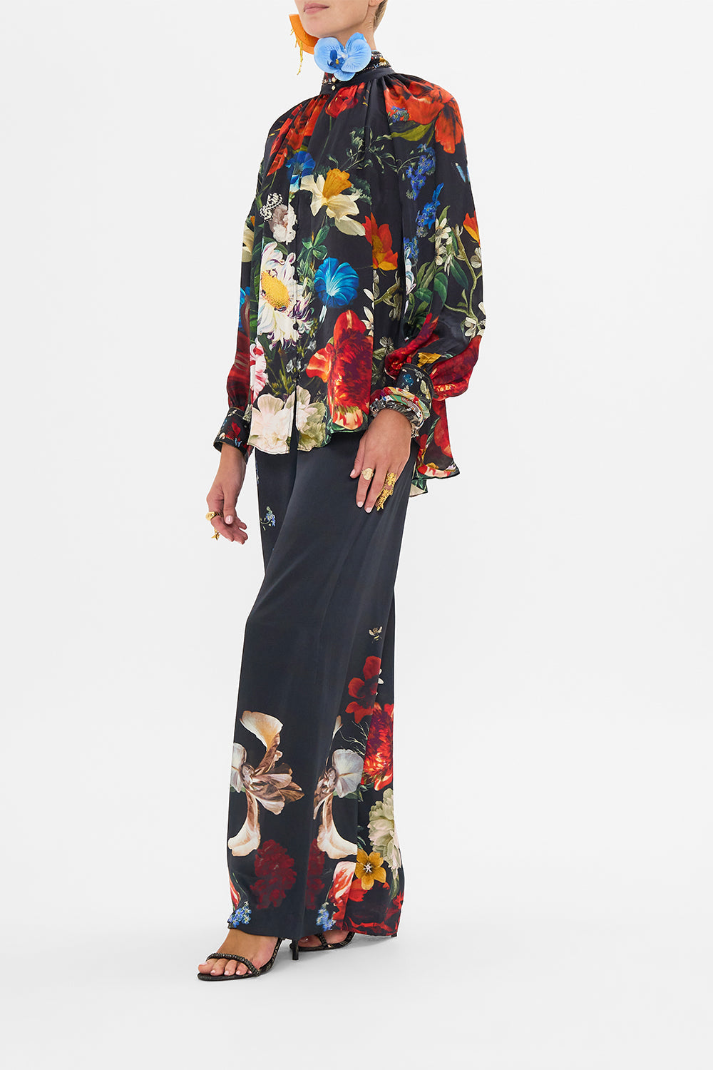 Camilla Raglan Button Up blouse